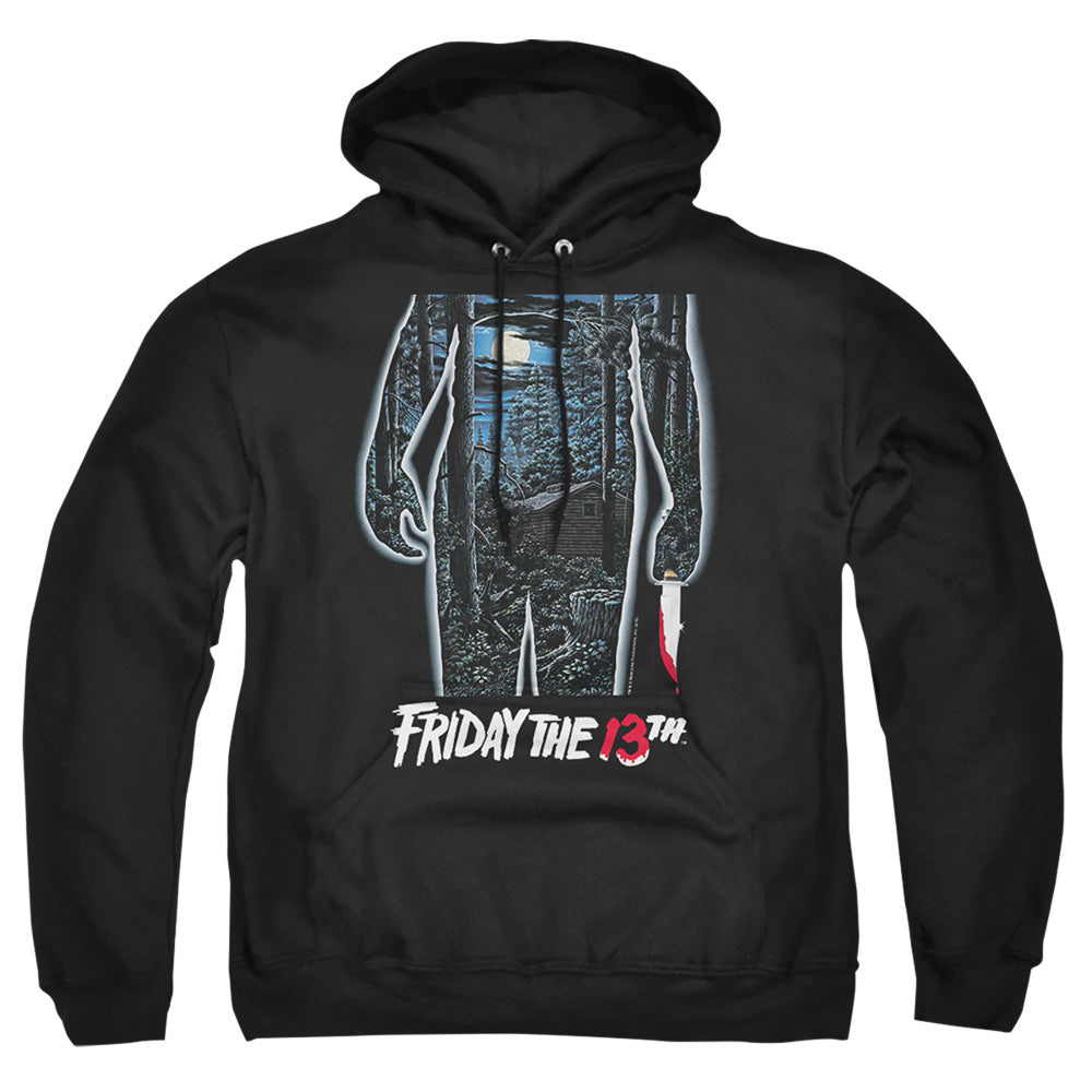Friday The 13Th 13Th Poster Mens Hoodie Black Officially Licensed