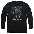 Friday The 13Th 13Th Poster Mens Long Sleeve Shirt Black Officially Licensed Officially Licensed