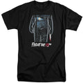Friday The 13Th 13Th Poster Mens Tall T Shirt Black Officially Licensed
