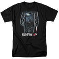 Friday The 13Th 13Th Poster Mens T Shirt Black Officially Licensed