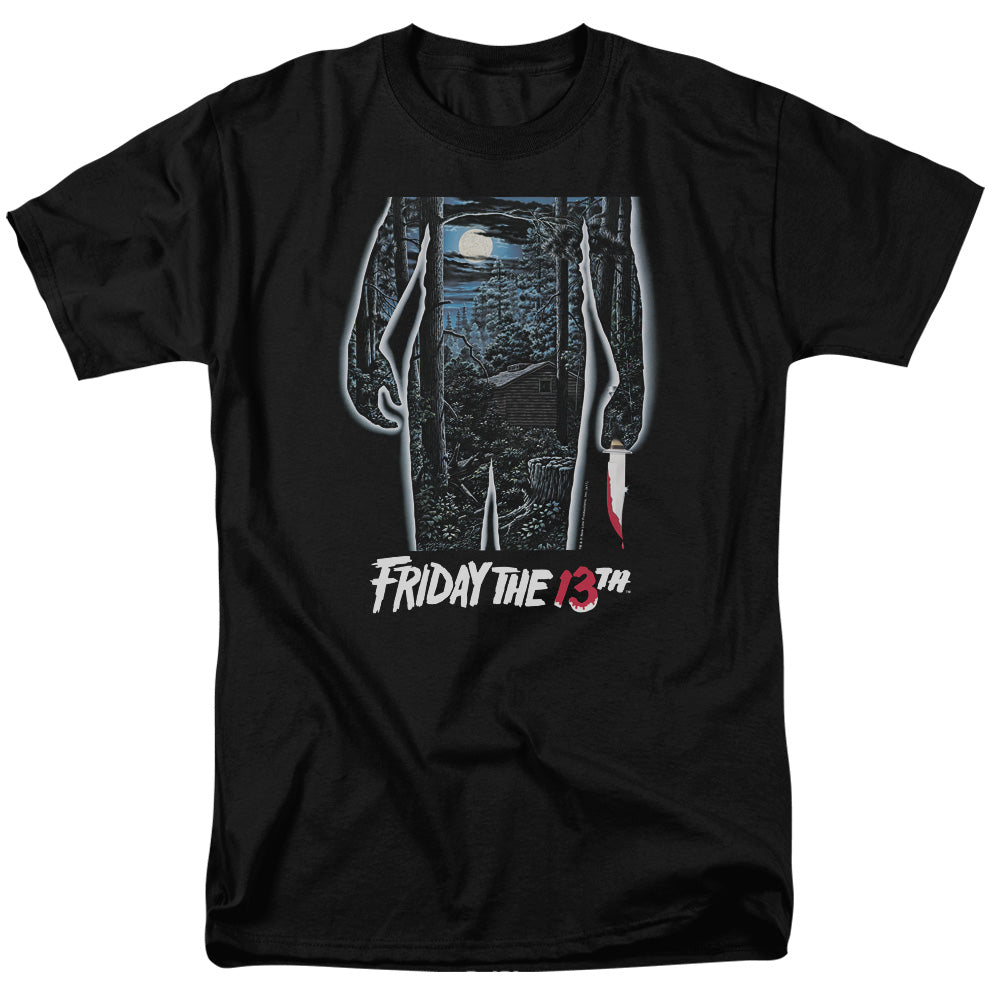 Friday The 13Th 13Th Poster Mens T Shirt Black Officially Licensed