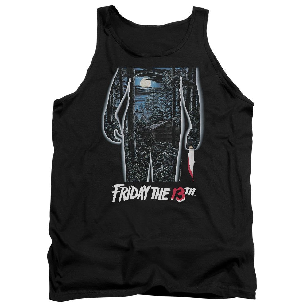 Friday The 13Th 13Th Poster Mens Tank Top Shirt Black Officially Licensed