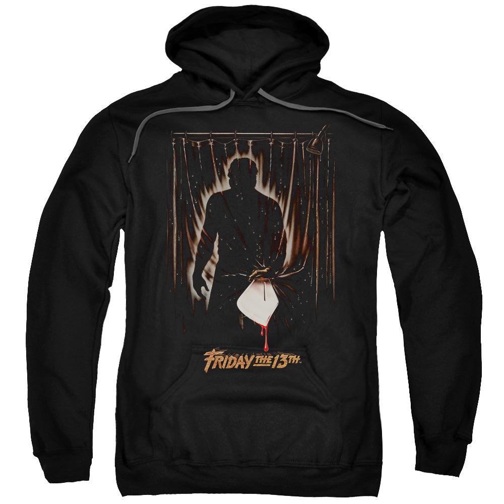 Friday The 13Th Part 3 Poster Mens Hoodie Black Officially Licensed