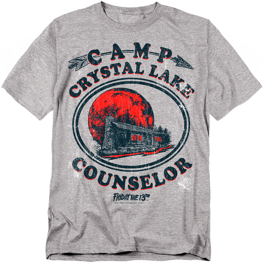 Friday The 13Th Camp Counselor Mens T Shirt White Officially Licensed