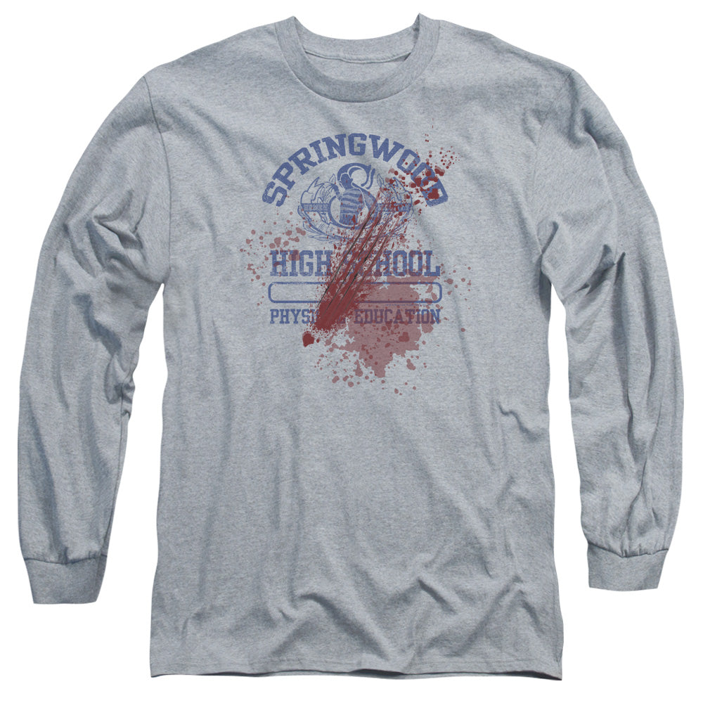 Nightmare On Elm Street Springwood High Victimmens Long Sleeve Shirt Officially Licensed