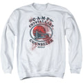 Friday The 13Th Camp Counselor Victim Mens Crewneck Sweatshirt White