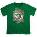 A Christmas Story You'll Shoot Your Eye Out Kids Youth T Shirt Kelly Green Officially Licensed