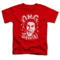 Elf OMG Santa Toddler Kids Youth T Shirt Red Officially Licensed