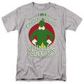 Elf Cotton Headed Mens T Shirt Athletic Heather Officially Licensed