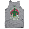 Elf Cotton Headed Mens Tank Top Shirt Athletic Heather Officially Licensed