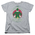 Elf Cotton Headed Womens T Shirt Athletic Heather Officially Licensed