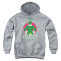 Elf Cotton Headed Kids Youth Hoodie Athletic Heather Officially Licensed