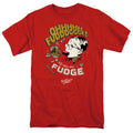 A Christmas Story Fudge Mens T Shirt Red Officially Licensed