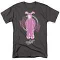A Christmas Story Pink Nightmare Mens T Shirt Charcoal Officially Licensed