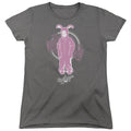 A Christmas Story Pink Nightmare Womens T Shirt Charcoal Officially Licensed