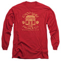 A Christmas Story Chop Suey Palace Mens Long Sleeve Shirt Red Officially Licensed