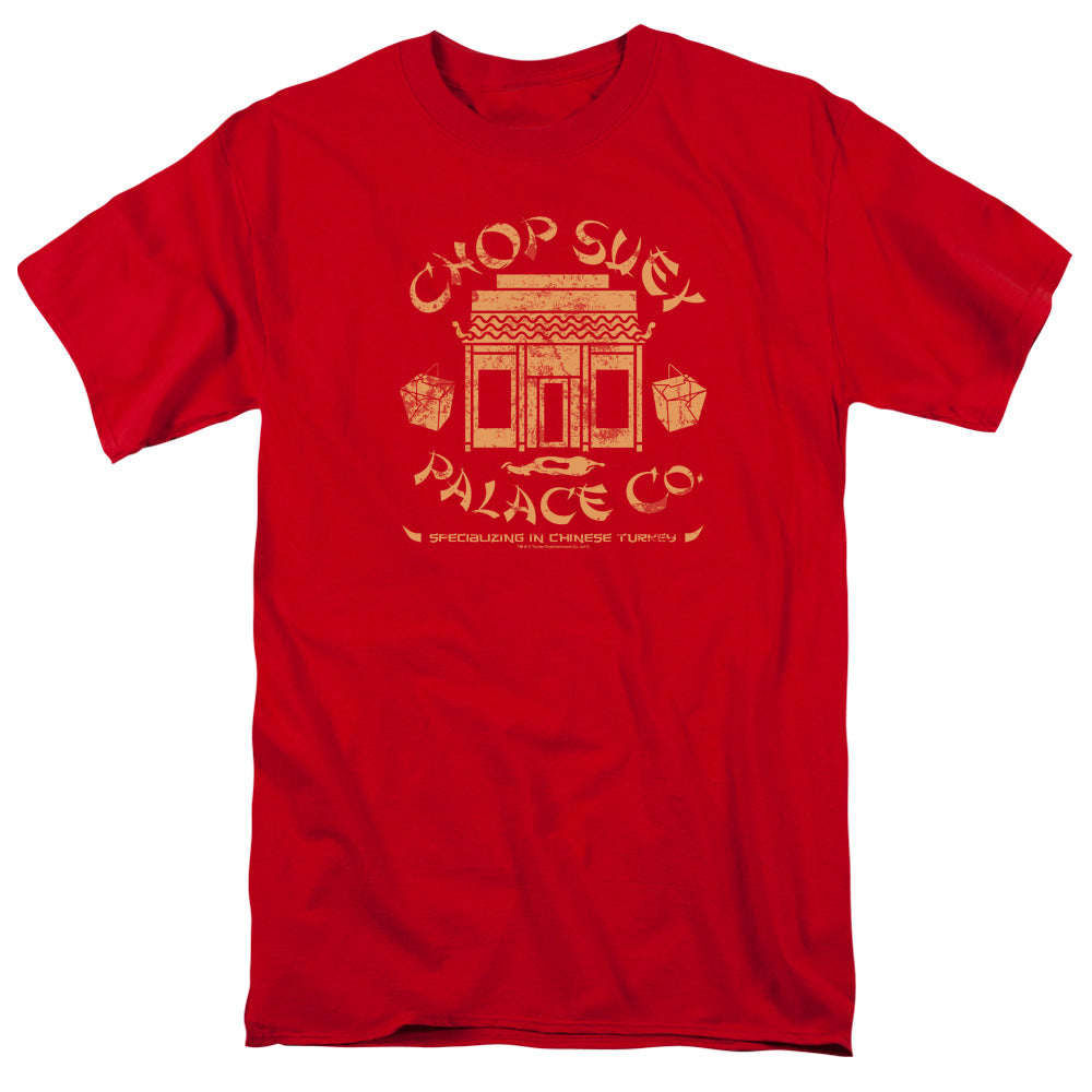 A Christmas Story Chop Suey Palace Mens T Shirt Red Officially Licensed
