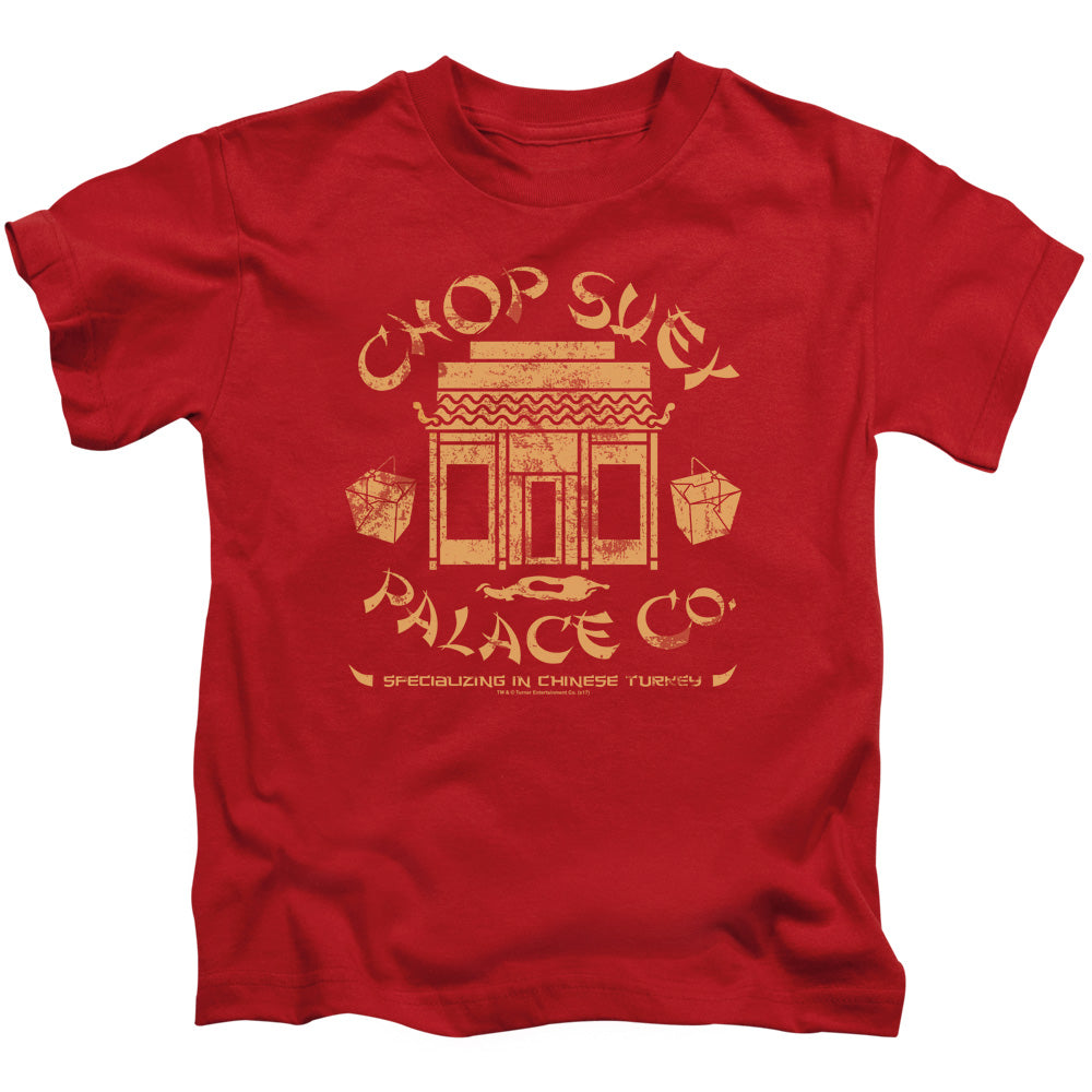 A Christmas Story Chop Suey Palace Juvenile Kids Youth T Shirt Red Officially Licensed