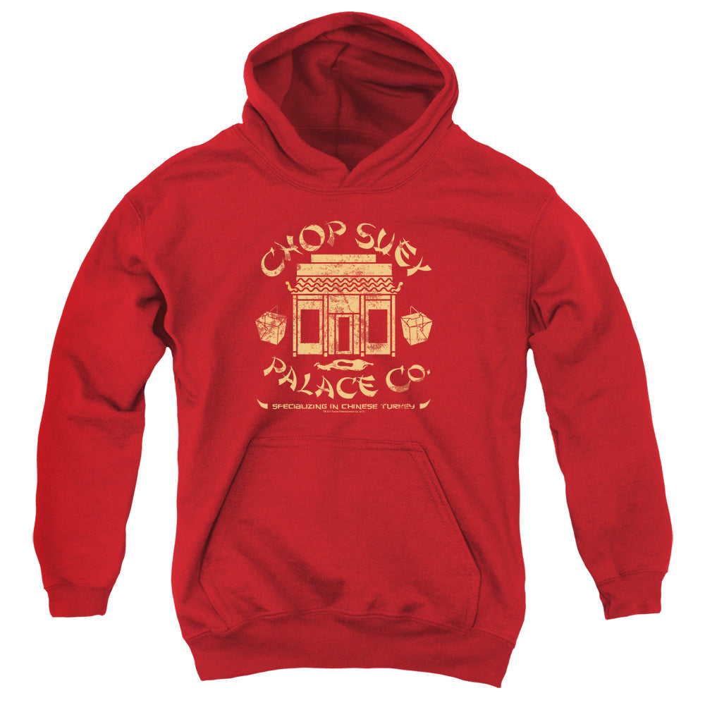 A Christmas Story Chop Suey Palace Kids Youth Hoodie Red Officially Licensed