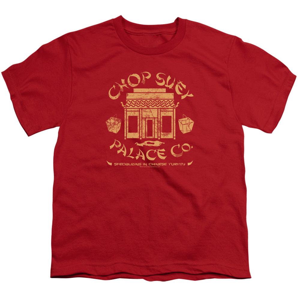A Christmas Story Chop Suey Palace Kids Youth T Shirt Red Officially Licensed