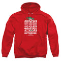 Christmas Vacation Jolliest Bunch Mens Hoodie Red Officially Licensed