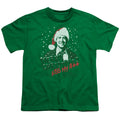 Christmas Vacation Merry Christmas Kids Youth T Shirt Kelly Green Officially Licensed