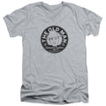 A Christmas Story The Old Man Mens Slim Fit V-Neck T Shirt Athletic Heather Officially Licensed