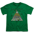 Elf Food Pyramid Kids Youth T Shirt Kelly Green Officially Licensed