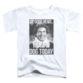 Elf Must Love Dogs Toddler Kids Youth T Shirt White Officially Licensed