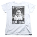 Elf Must Love Dogs Womens T Shirt White Officially Licensed