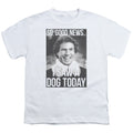 Elf Must Love Dogs Kids Youth T Shirt White Officially Licensed