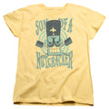 Elf Son Of A Womens T Shirt Yellow Officially Licensed