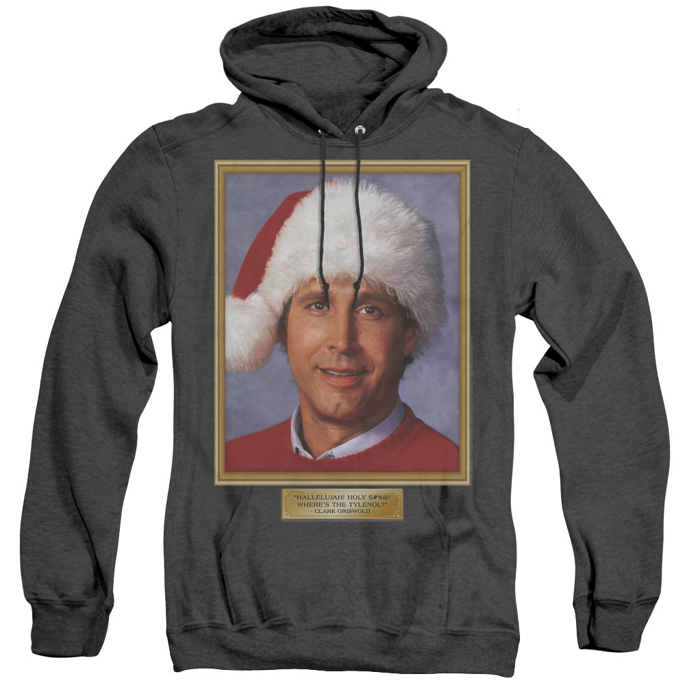 Christmas Vacation Hallelujah Heather Mens Hoodie Black Officially Licensed