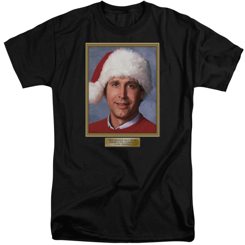 Christmas Vacation Hallelujah Mens Tall T Shirt Black Officially Licensed
