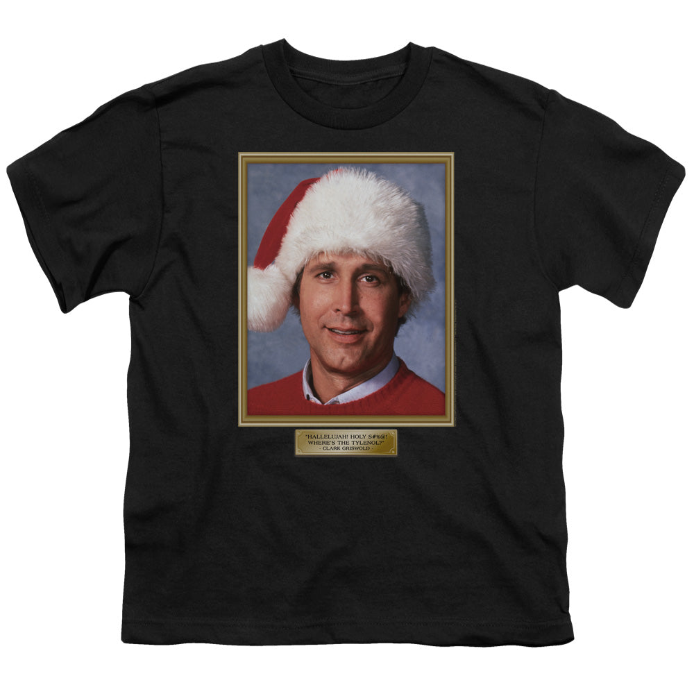 Christmas Vacation Hallelujah Kids Youth T Shirt Black Officially Licensed