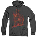 Nightmare On Elm Street Chest Of Souls Heather Mens Hoodie Black Officially Licensed