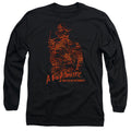 Nightmare On Elm Street Chest Of Souls Mens Long Sleeve Shirt Black Officially Licensed