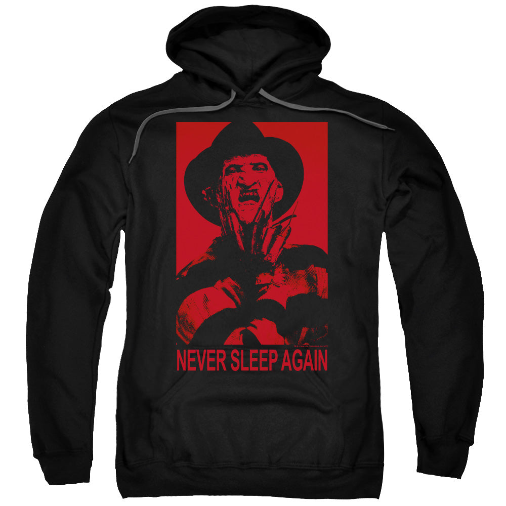 Nightmare On Elm Street Never Sleep Again Mens Hoodie Black Officially Licensed