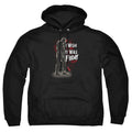 Friday The 13Th I Wish It Was Friday Mens Hoodie Black Officially Licensed