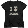 Friday The 13th Mommas Boy Womens T Shirt Black Officially Licensed