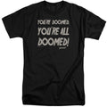 Friday The 13Th Doomed Mens Tall T Shirt Black Officially Licensed