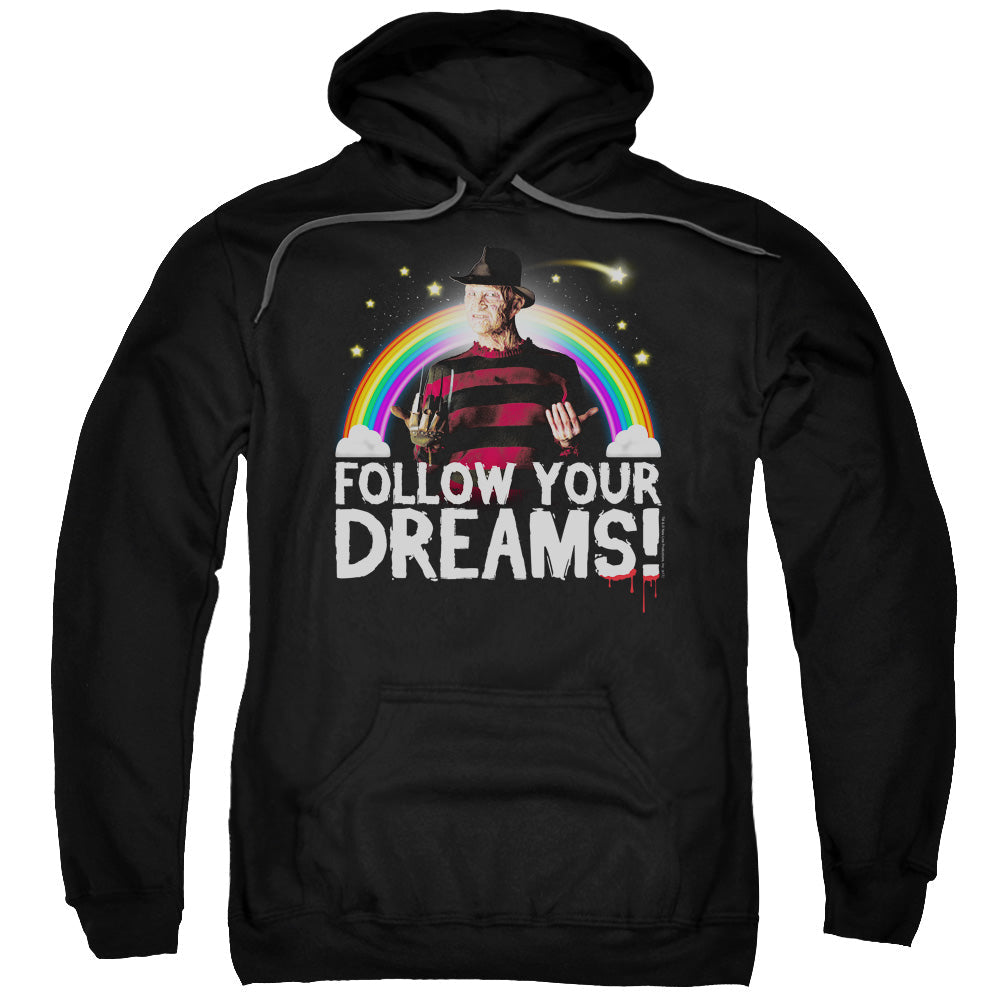 Friday The 13Th Follow Your Dreams Mens Hoodie Black Officially Licensed