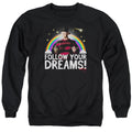 Friday The 13Th Follow Your Dreams Mens Crewneck Sweatshirt Black