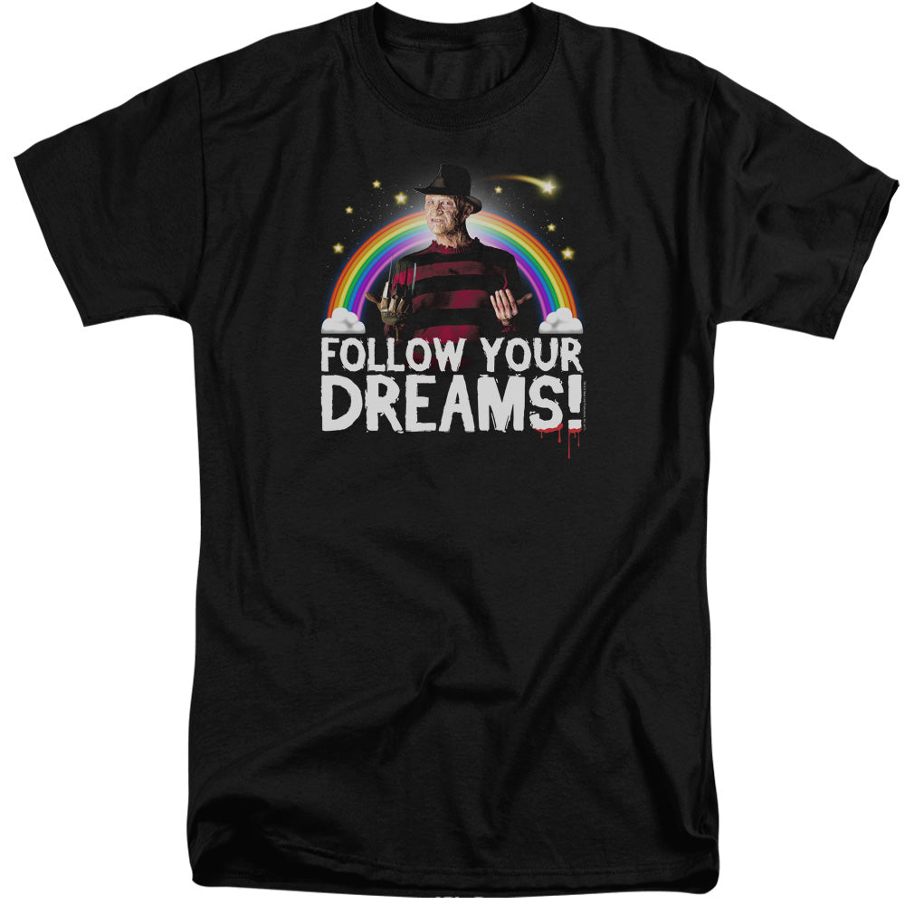 Friday The 13Th Follow Your Dreams Mens Tall T Shirt Black Officially Licensed