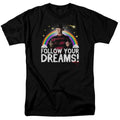 Friday The 13Th Follow Your Dreams Mens T Shirt Black Officially Licensed