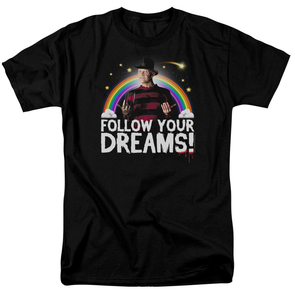 Friday The 13Th Follow Your Dreams Mens T Shirt Black Officially Licensed