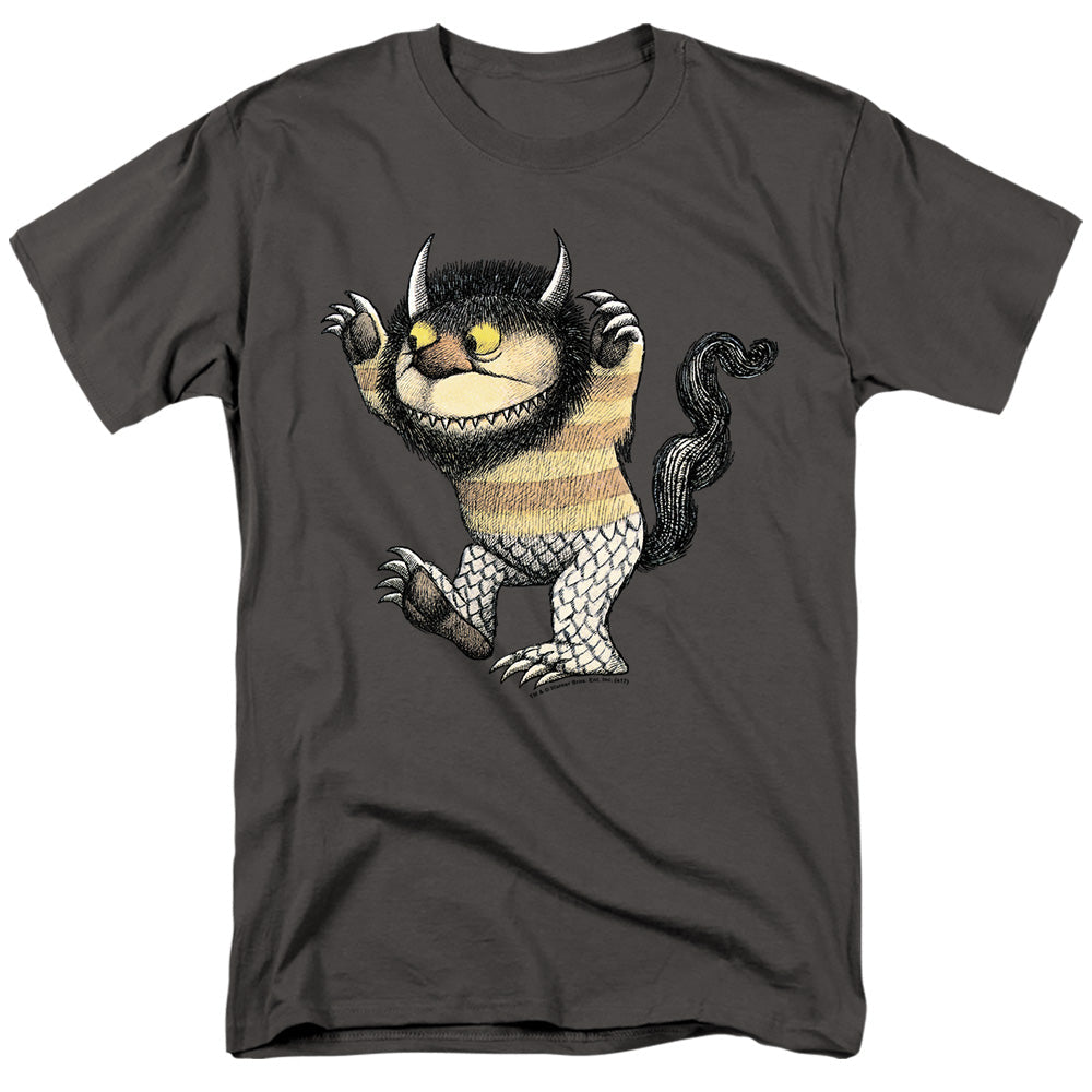 Where The Wild Things Are Carol Mens T Shirt Charcoal Officially Licensed