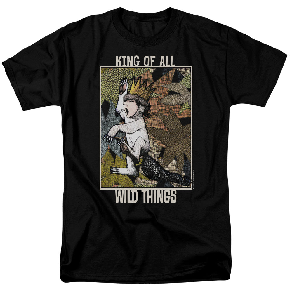 Where The Wild Things Are King Of All Wild Things Mens T Shirt Black Officially Licensed