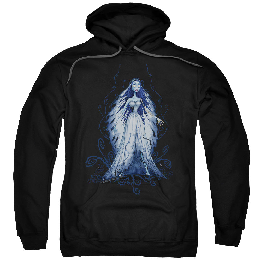 Corpse Bride Vines Mens Hoodie Black Officially Licensed