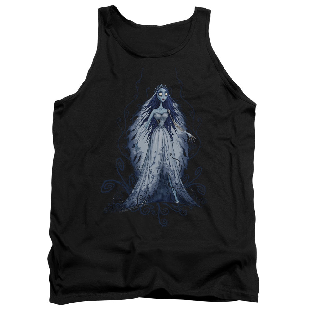 Corpse Bride Vines Mens Tank Top Shirt Black Officially Licensed